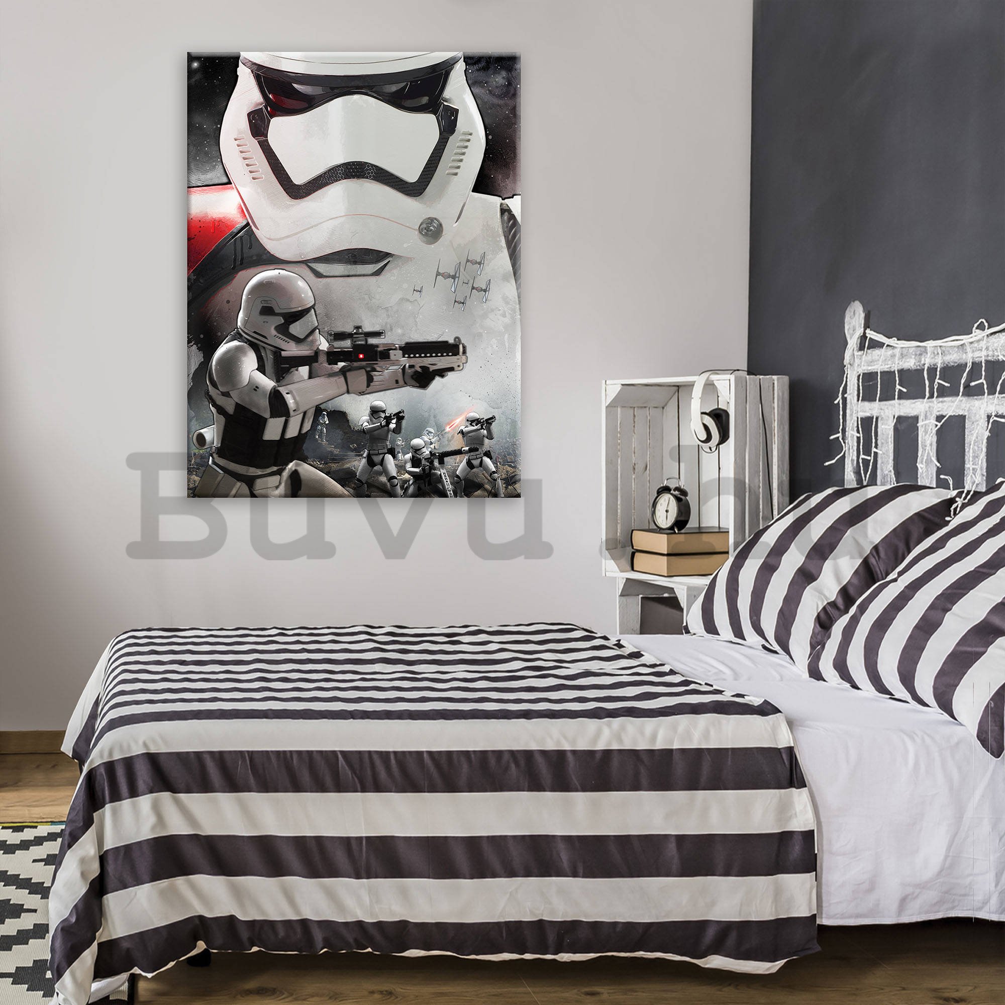 Vászonkép: Star Wars Stormtrooper (First Order) - 100x75 cm