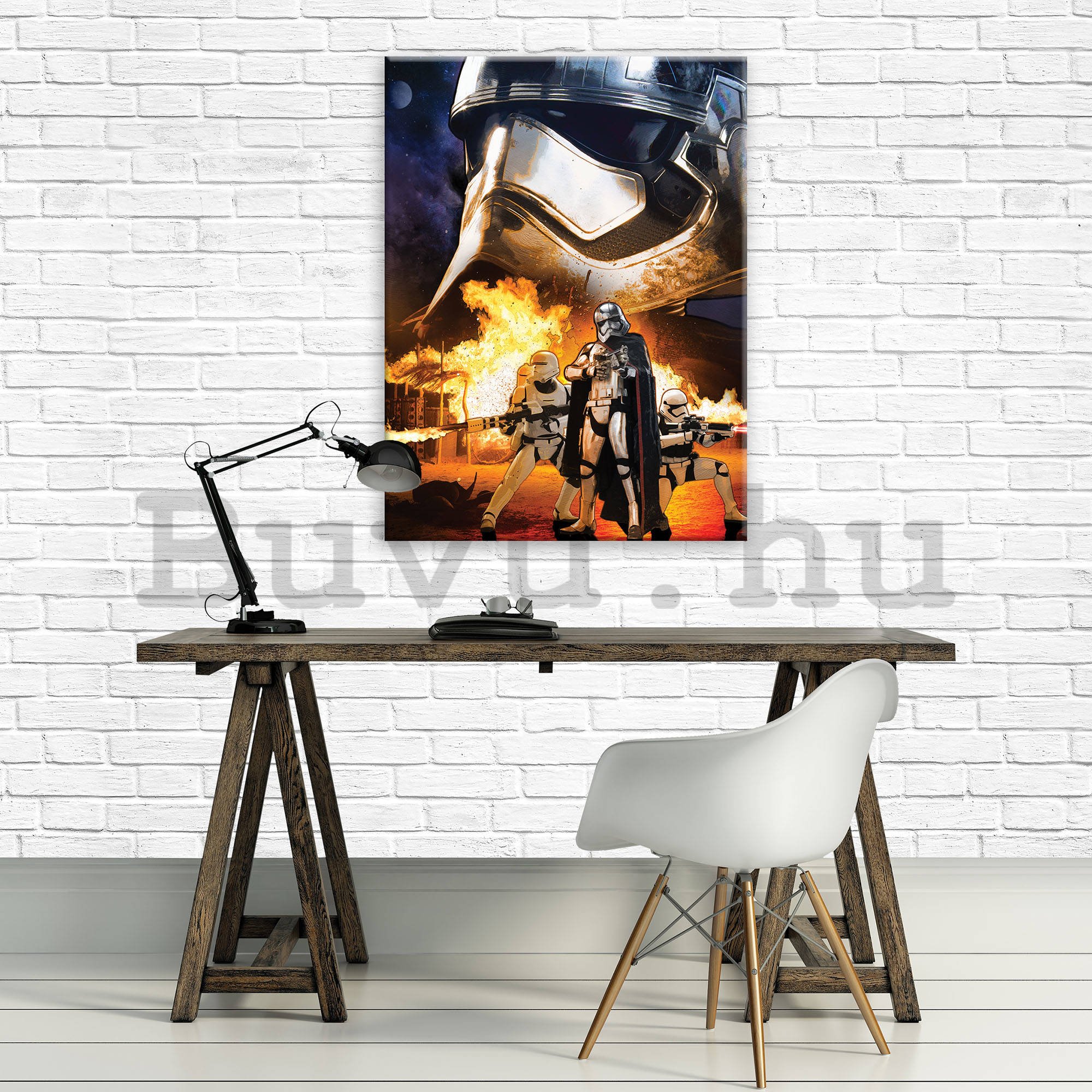 Vászonkép: Star Wars Captain Phasma - 100x75 cm