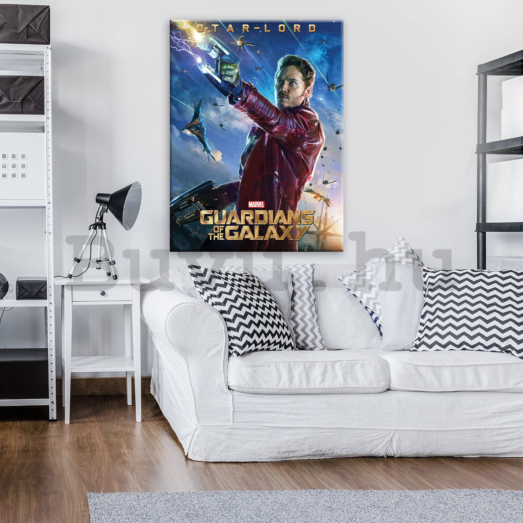Vászonkép: Guardians of The Galaxy Star-Lord - 75x100 cm