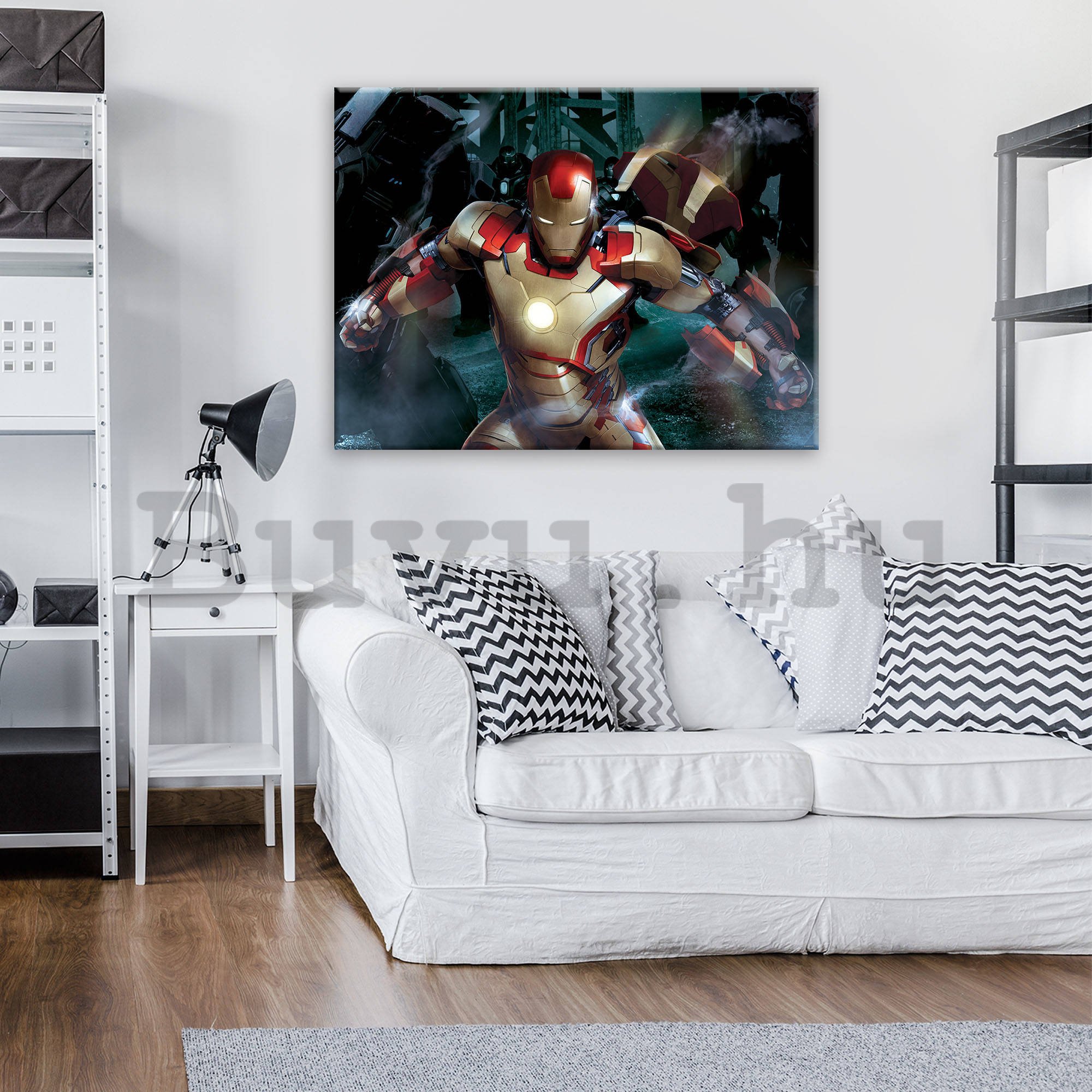 Vászonkép: Iron Man (2) - 100x75 cm