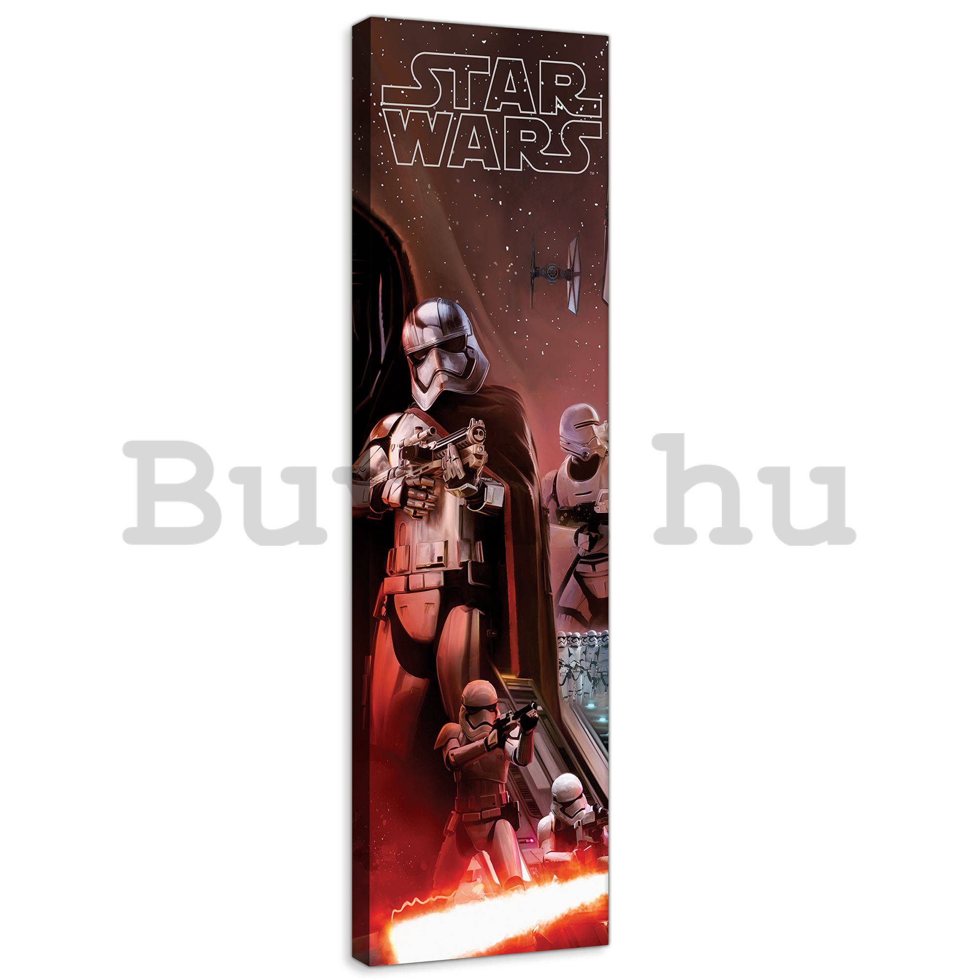 Vászonkép: Star Wars Captain Phasma Poster - 45x145 cm