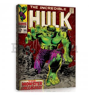 Vászonkép: The Incredible Hulk (This Monster Unleashed!) - 80x60 cm
