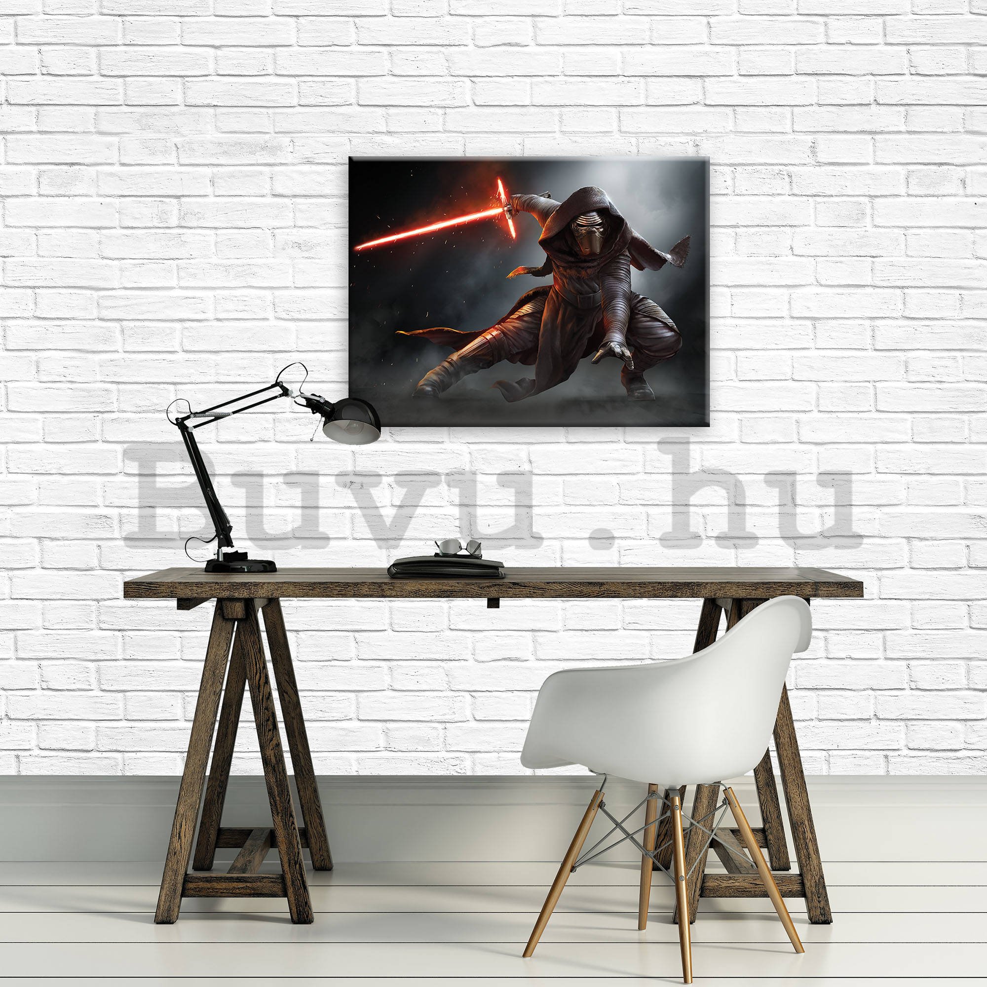 Vászonkép: Star Wars, Kylo Ren - 80x60 cm