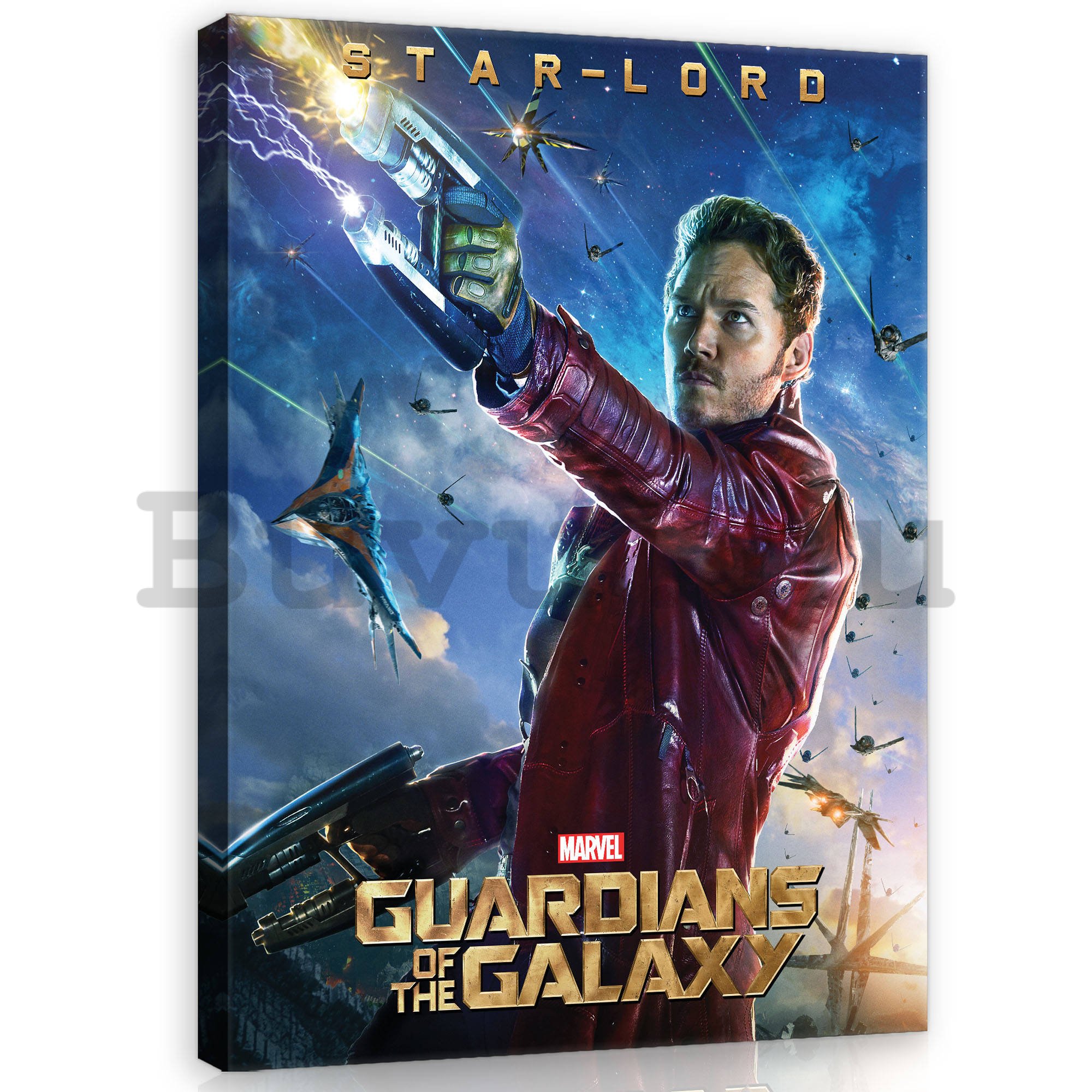 Vászonkép: Guardians of The Galaxy Star-Lord - 60x80 cm