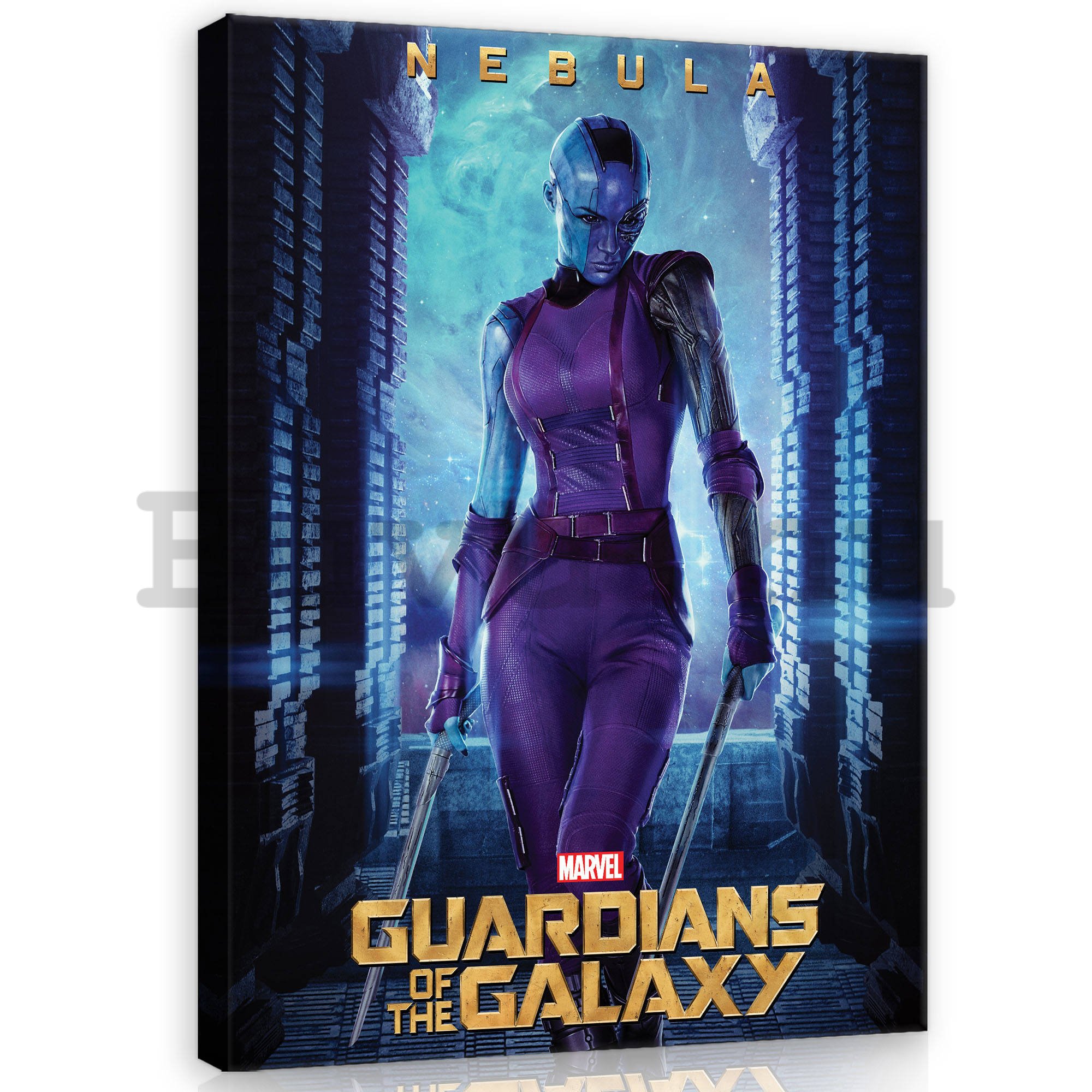 Vászonkép: Guardians of The Galaxy Nebula - 60x80 cm