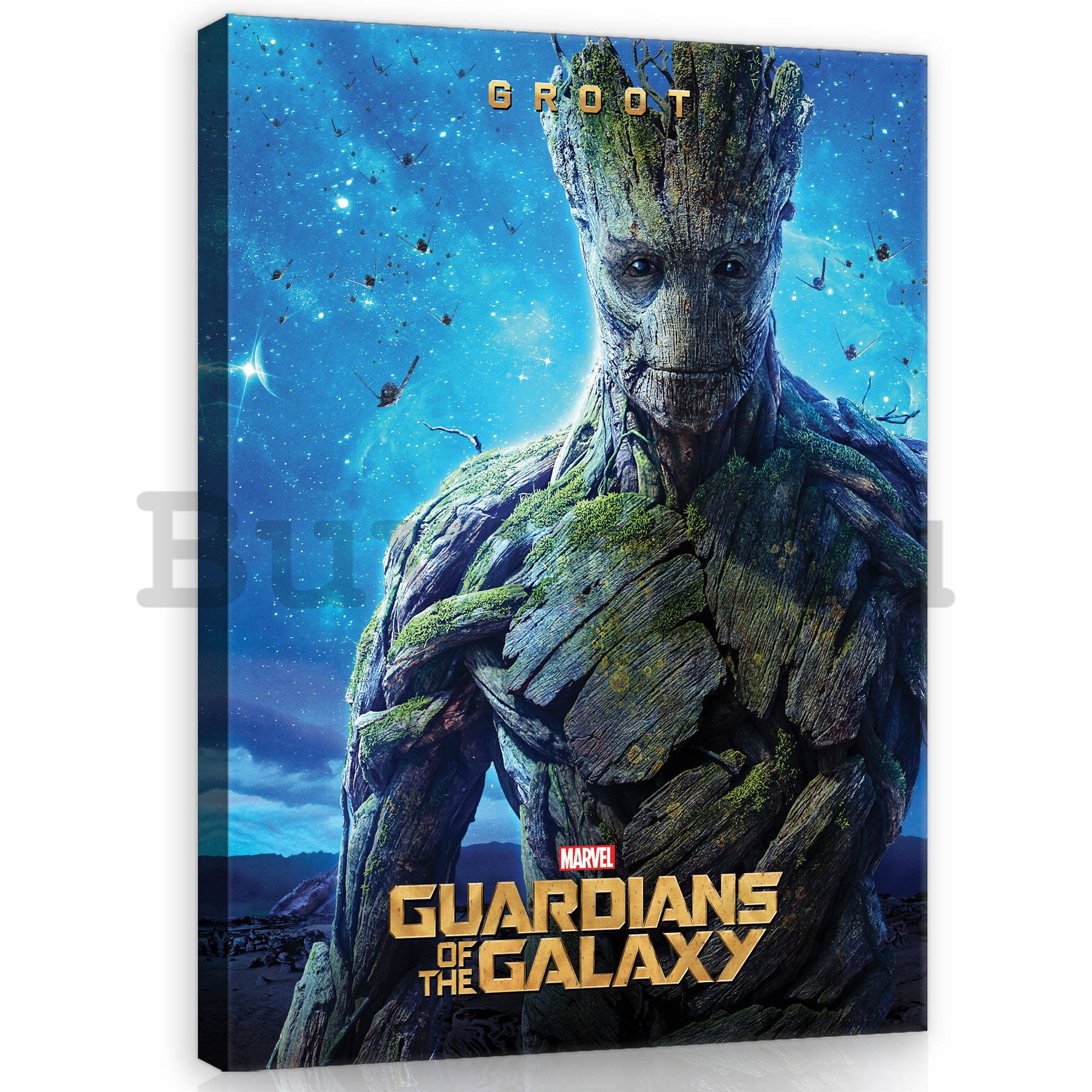 Vászonkép: Guardians of The Galaxy Groot - 60x80 cm