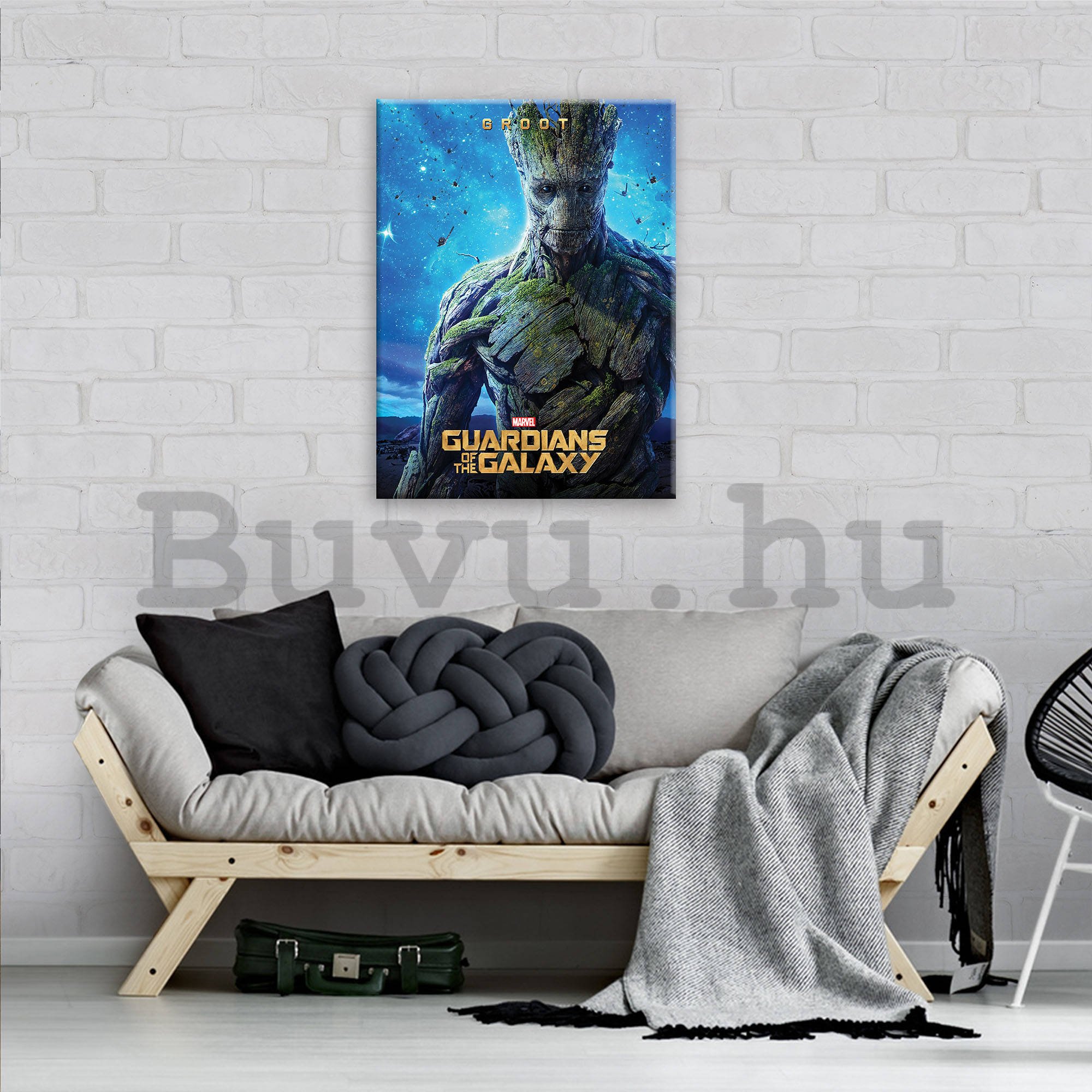 Vászonkép: Guardians of The Galaxy Groot - 60x80 cm