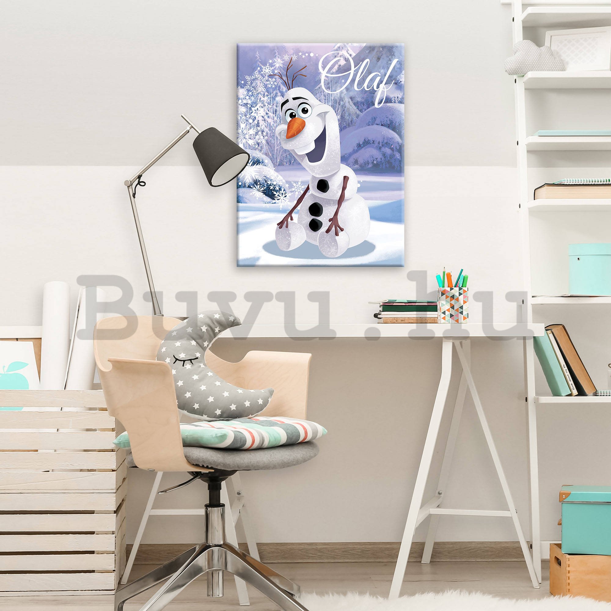Vászonkép: Frozen (Olaf) - 60x80 cm