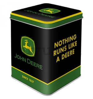 Teás fémdoboz - John Deere (Nothing Runs Like a Deere)