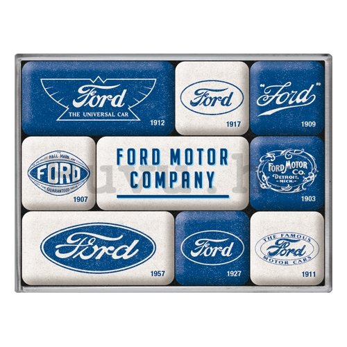 Mágnes készlet - Ford Logo Evolution