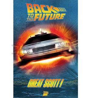 Plakát - Back to the Future (Great Scott!)