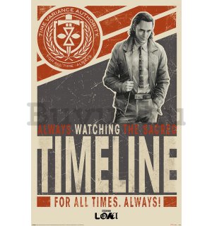 Plakát - Loki (Timeline)