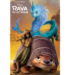 Plakát - Raya And The Last Dragon (Sunset)