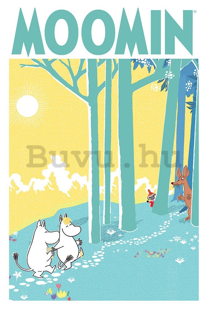 Plakát - Moomin (Forest)