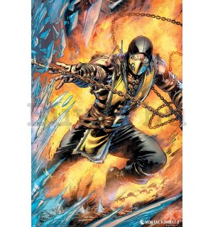 Plakát - Mortal Kombat (Scorpion)
