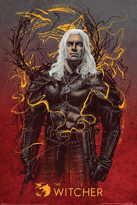 Plakát - Vaják, The Witcher (Geralt the Wolf)