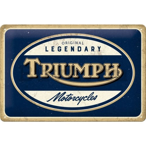Fémtáblák: Triumph (Legendary Motorcycles) - 30x20 cm