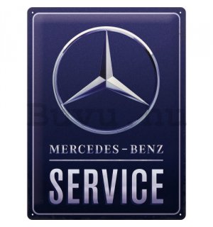 Fémtáblák: Mercedes-Benz Service - 30x40 cm