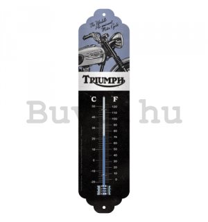 Retró hőmérő - Triumph (Motorcycle)