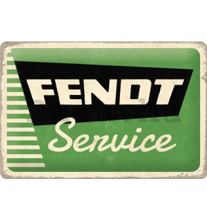 Fémtáblák: Fendt Service - 30x20 cm