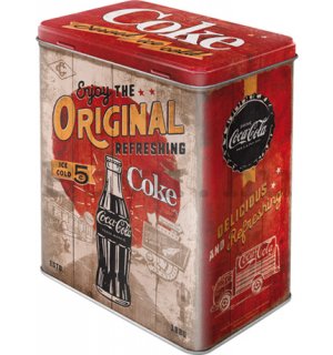 Fémdoboz L - Original Coke
