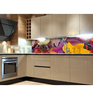 Öntapadós mosható fotótapéta konyhába - Ősz, 180x60 cm