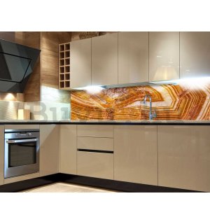 Öntapadós mosható tapéta konyhába - Achát, 180x60 cm