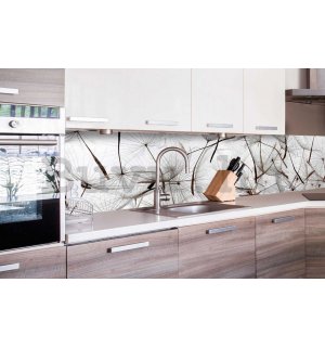 Öntapadós mosható fotótapéta konyhába - Repülő pitypang magvak, 260x60 cm