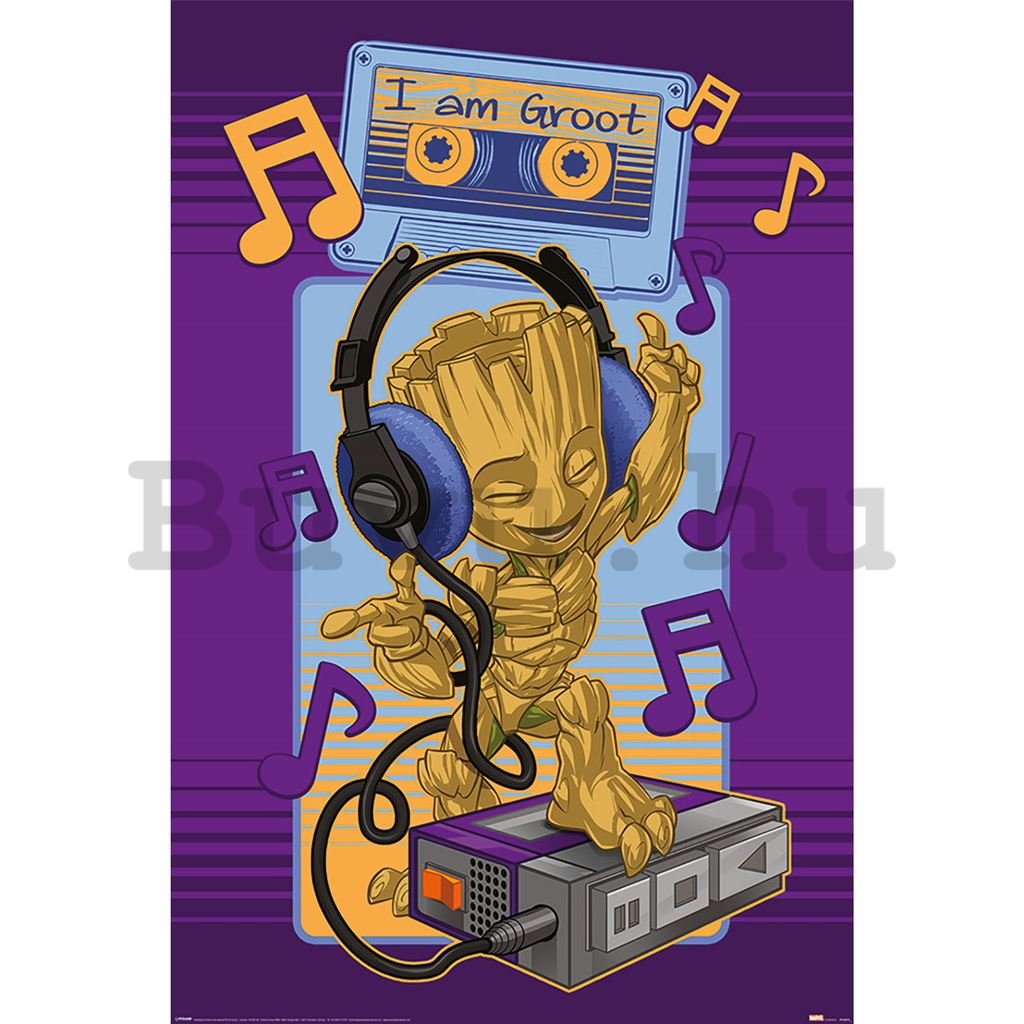 Plakát - Guardians of the Galaxy (Groot's Cassette)