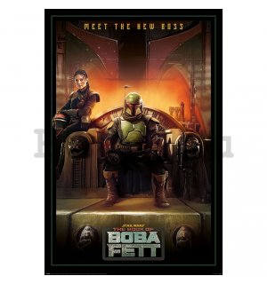 Poster - Star Wars The Book of Boba Fett (Meet the New Boss)