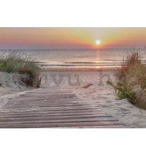 Vlies fotótapéta: Hozzáférés a strandhoz - 416x254 cm