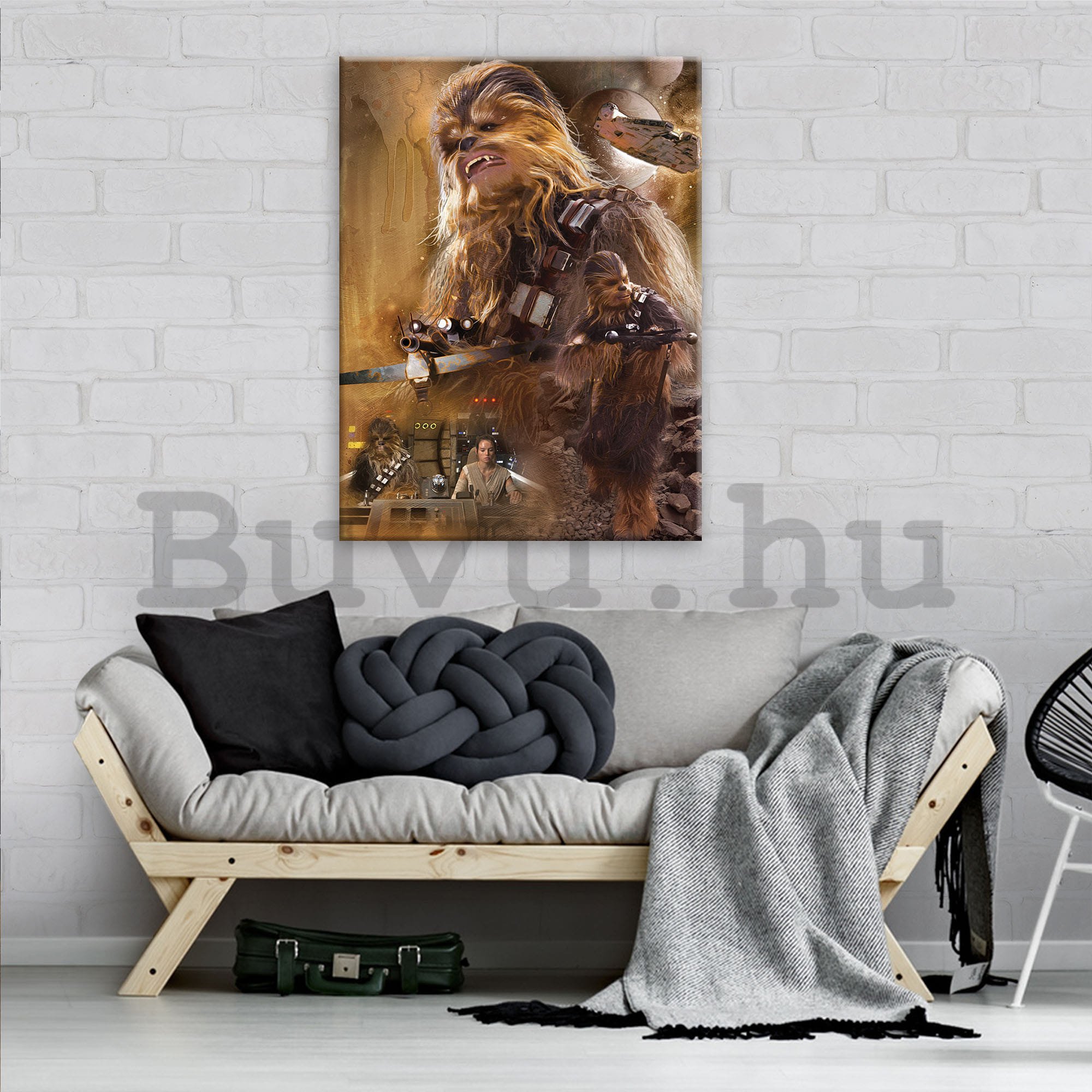 Vászonkép: Chewbacca - 75x100 cm