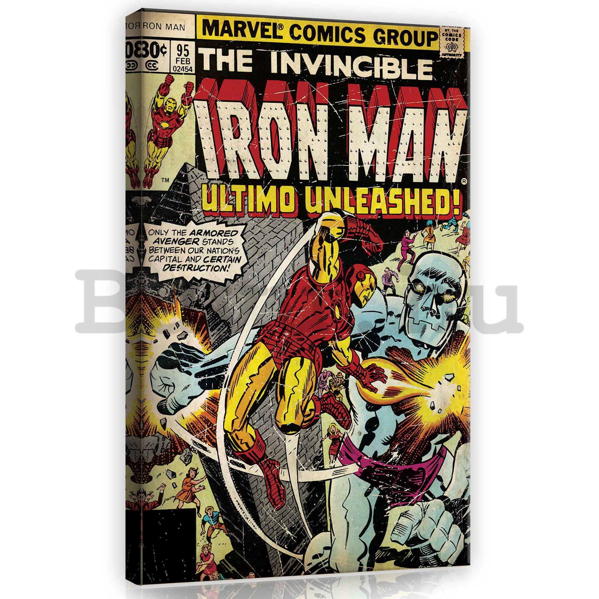 Vászonkép: The Invincible Iron Man Ultimo Unleashed - 40x60 cm