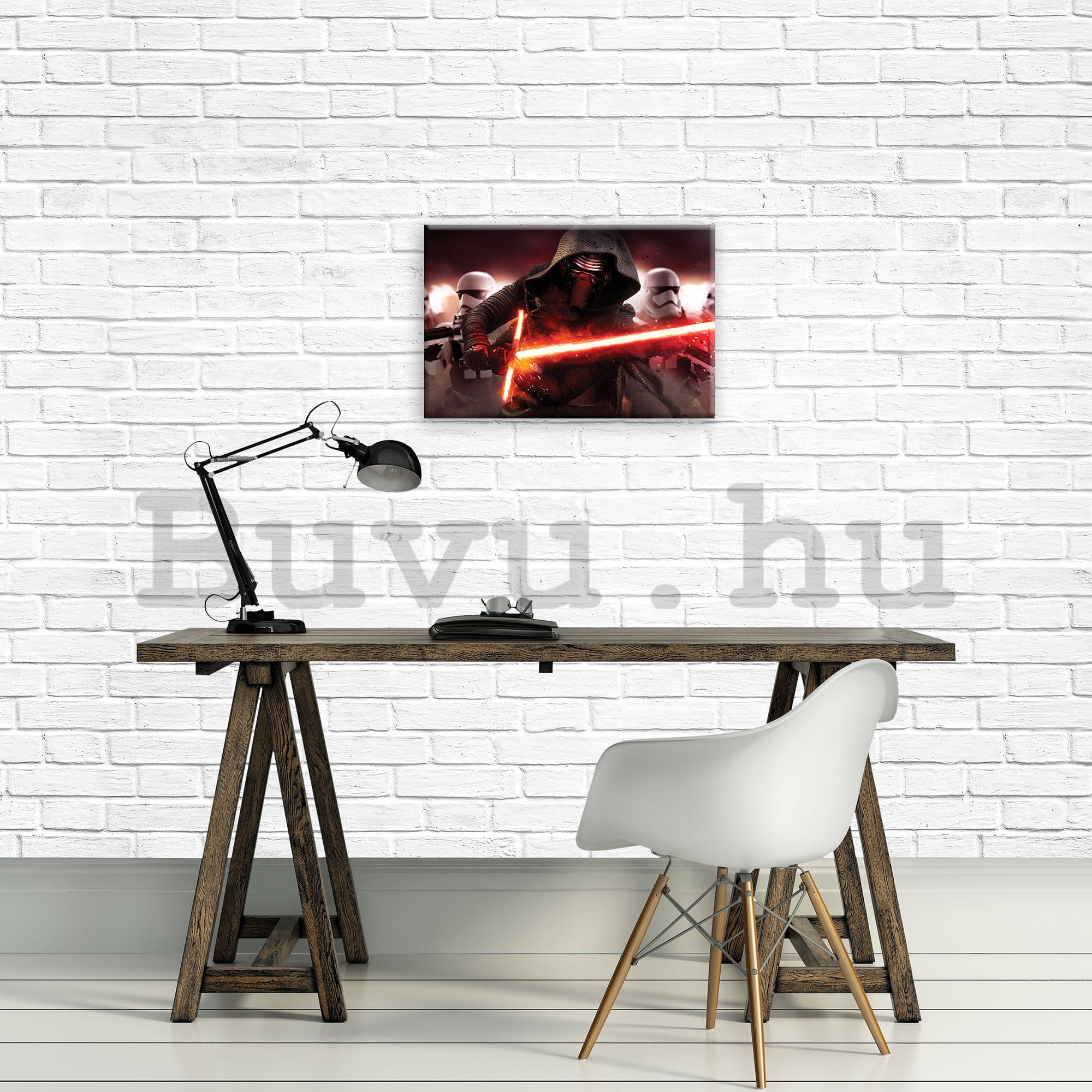 Vászonkép: Star Wars Kylo Ren's Lightsaber - 60x40 cm