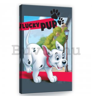 Vászonkép: 101 dalmata (Lucky Pup) - 40x60 cm