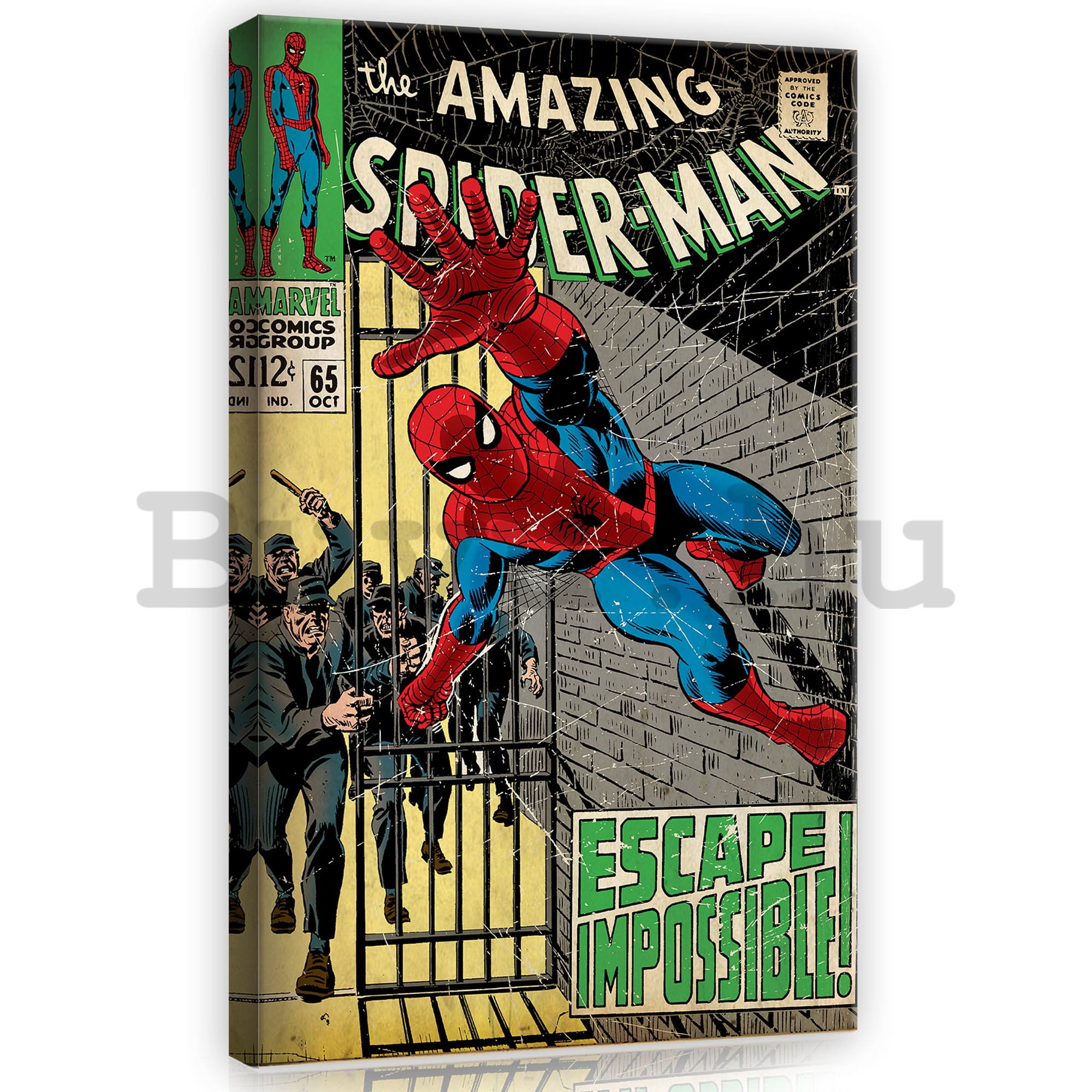 Vászonkép: The Amazing Spider-man (Escape Impossible) - 40x60 cm