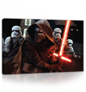 Vászonkép: Star Wars Dark Lord Kylo Ren - 60x40 cm