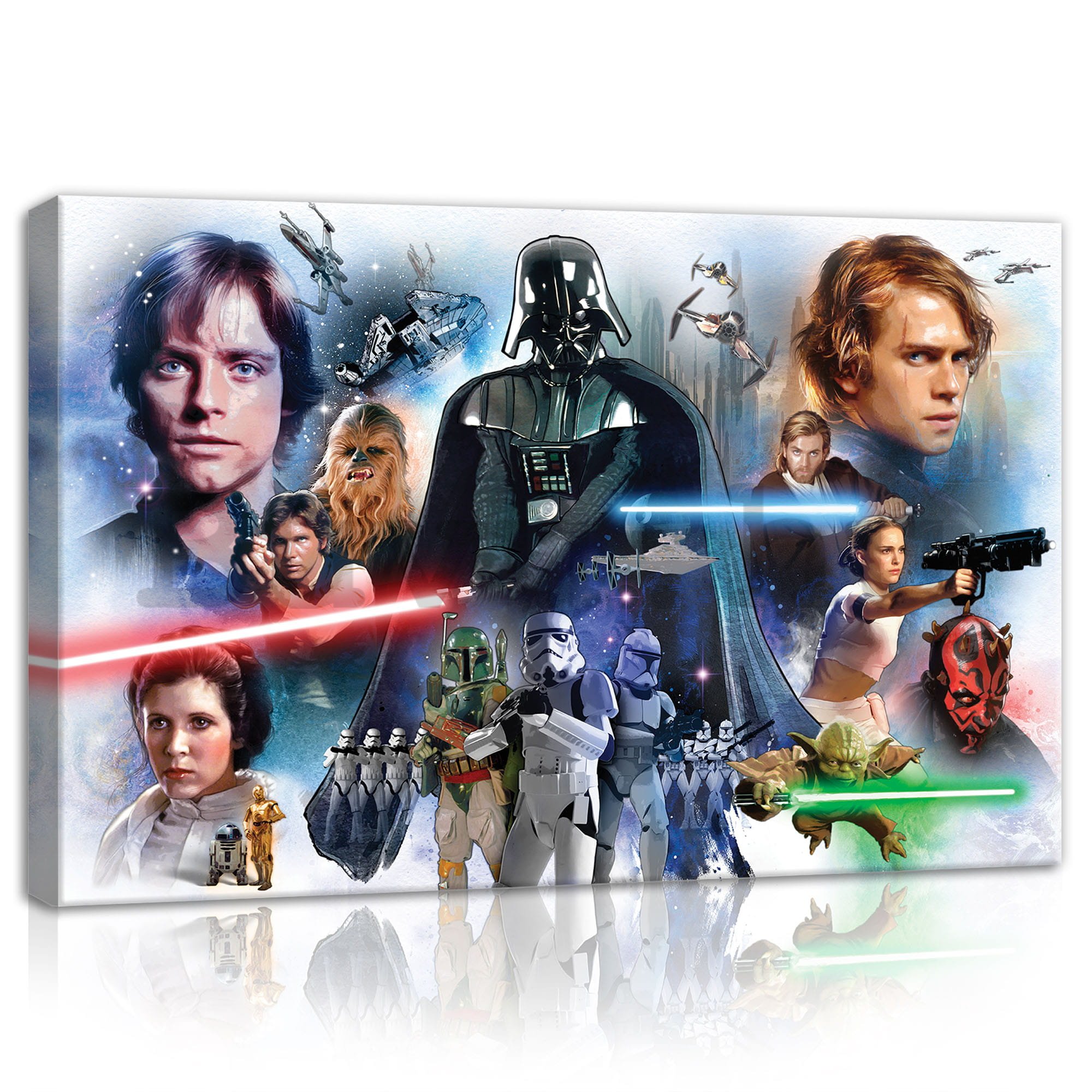 Vászonkép: Star Wars Skywalkers - 60x40 cm