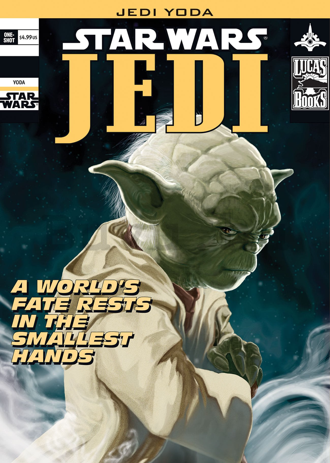 Vászonkép :Star Wars Jedi Yoda - 50x70 cm