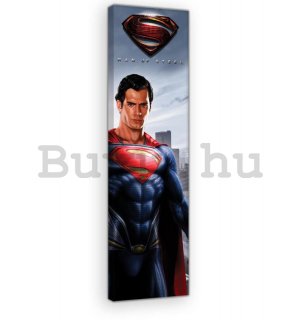 Vászonkép: Superman Man of Steel - 45x145 cm