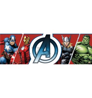 Vászonkép: Avengers Assemble - 90x30 cm