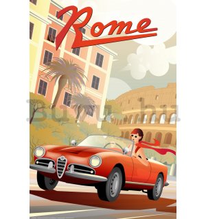 Poster: Róma (Art Deco)