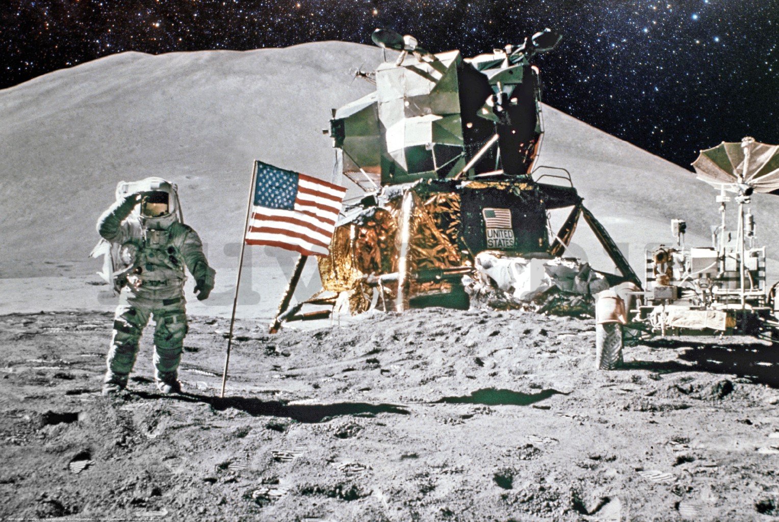 Poster: Holdraszállás (Apollo 11)