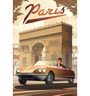 Poster: Párizs (Art Deco)