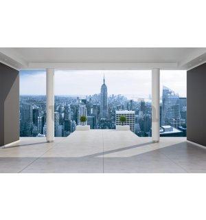 Fotótapéta: Manhattan látképe (terasz) - 184x254 cm