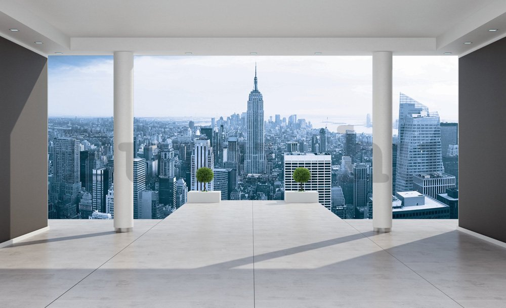 Fotótapéta: Manhattan látképe (terasz) - 254x368 cm
