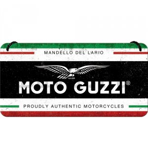 Fémtáblák: Moto Guzzi (Italian Motorcycles) - 20x10 cm