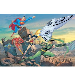Vlies fotótapéta: Justice League - 152,5x104 cm