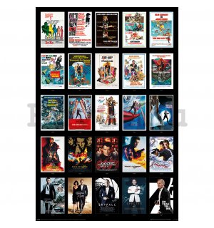 Poster - James Bond (25 films)