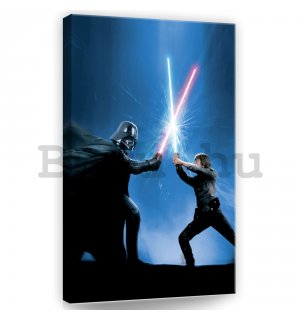 Vászonkép: Star Wars Duel - 40x60 cm